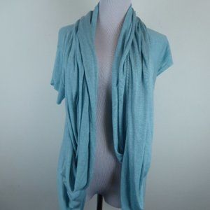 ALICE & OLIVIA Blue BOLERO CARDIGAN SWEATER S